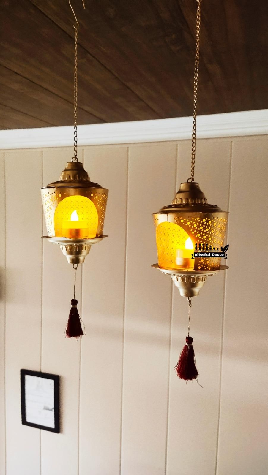 Hanging Round with Jhoomer 2 Pcs Set