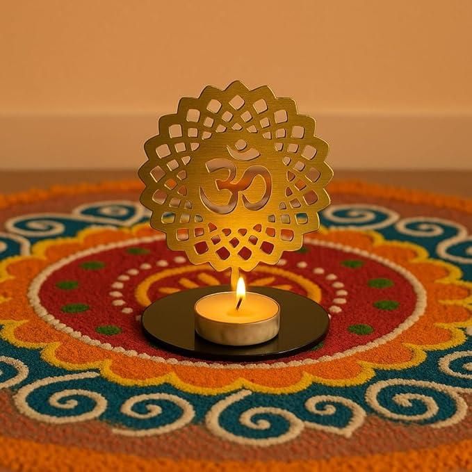 Decorative Tea Light Candle Holder Pack of 2